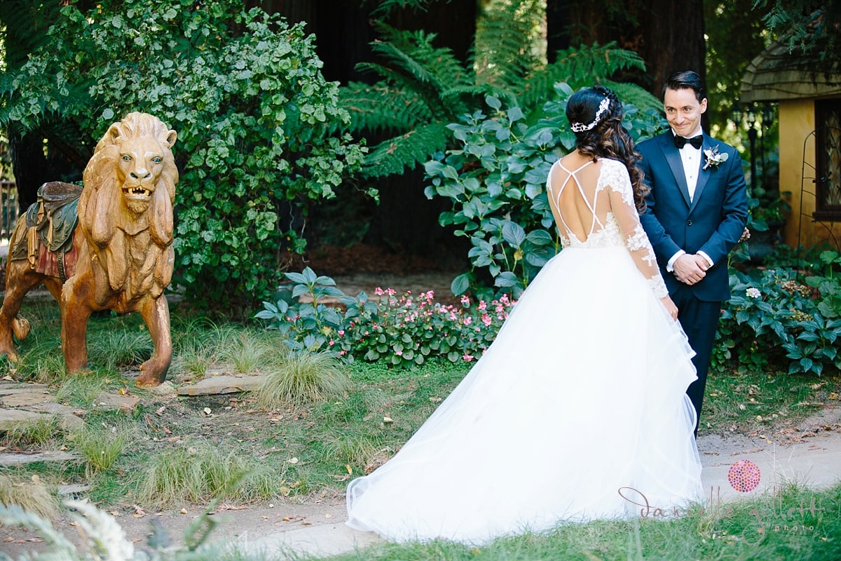 Nesldown Wedding, Danielle Gillett Photography, Whimsical Wedding, Bohemian Wedding, Bay Area Wedding, Fairytale wedding, Santa Cruz Wedding, Redwood Wedding, Bride and Groom, First Look