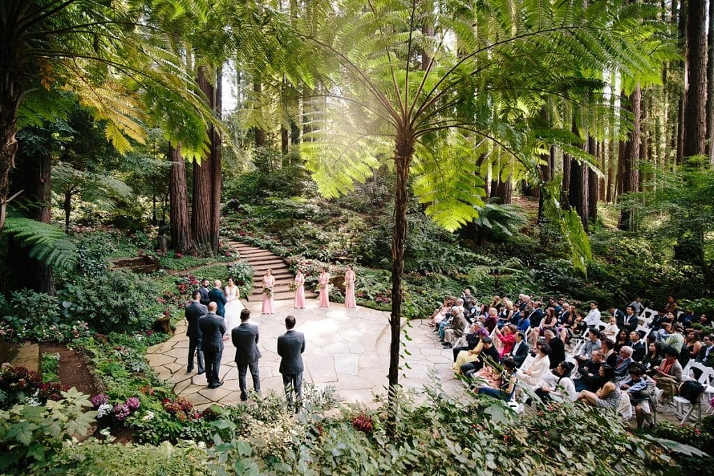 Nestldown Wedding Photography Redwood Ceremony