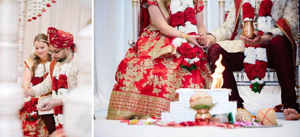 Indian Wedding Ceremony, Nestldown Wedding Photography, Redwood Wedding in Santa Cruz, Outdoor Wedding, Catholic Indian Wedding, Nestldown Wedding Photographer