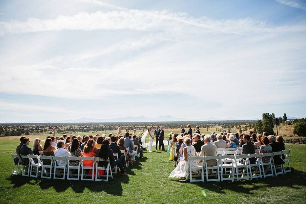 Brasada Ranch Wedding Photography, Ceremony at Brasada Ranch, Wedding Photographer in Bend Oregon. Central Oregon Wedding photography