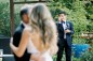 Nestldown Wedding Photography. Bride and Groom in Redwoods